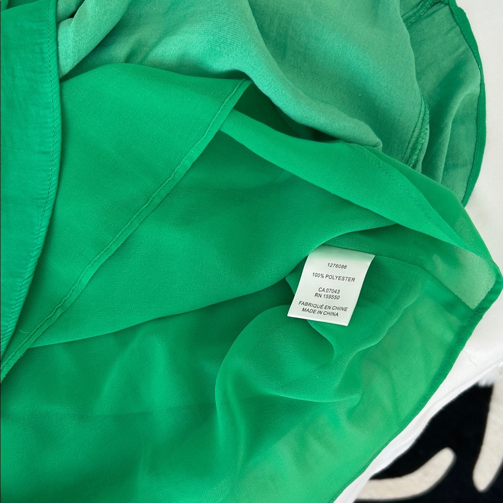 Joie Green Ruffled Mini Dress - Picture 12 of 12